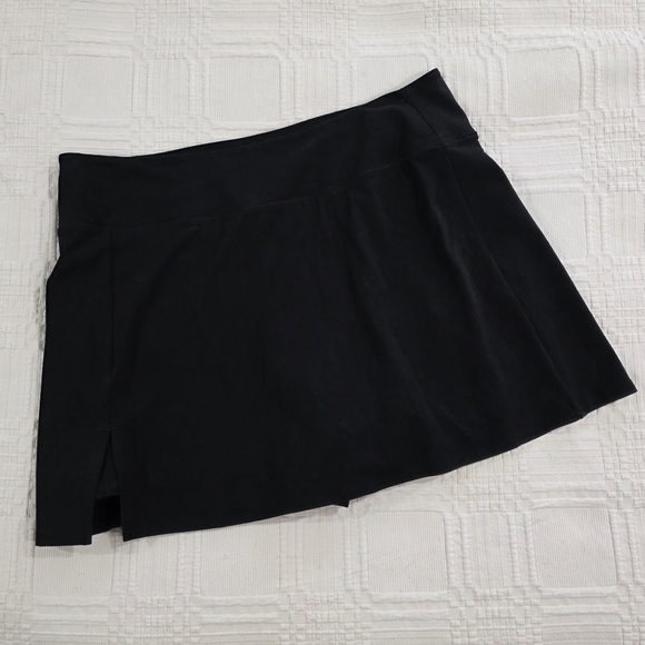 Old Navy Active Skort Size XL Women's Black Skirt With Shorts High Rise Go-dry - Picture 3 of 10